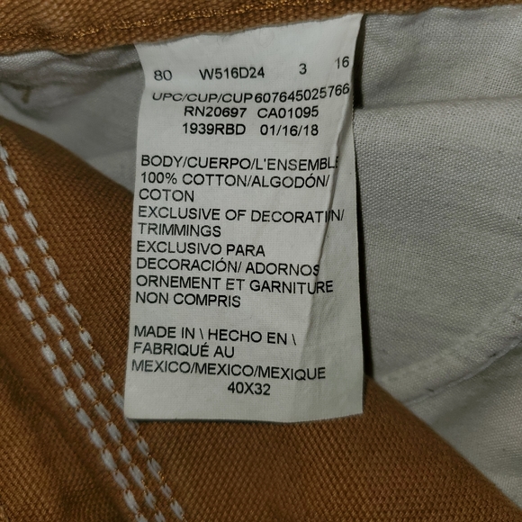 Dickies Carpenter Jeans 40x32 - Picture 4 of 4